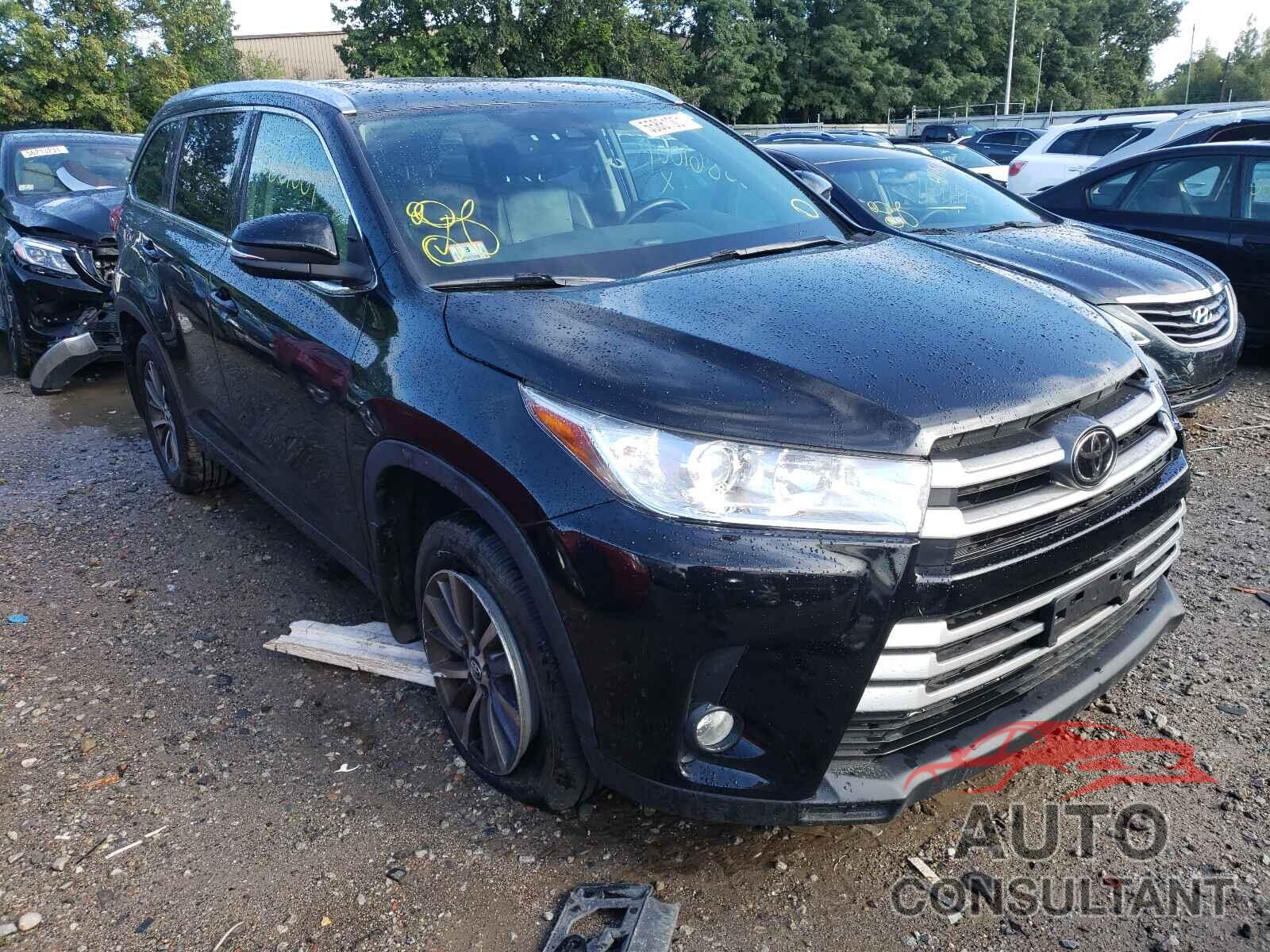 TOYOTA HIGHLANDER 2017 - 5TDJZRFH6HS449073