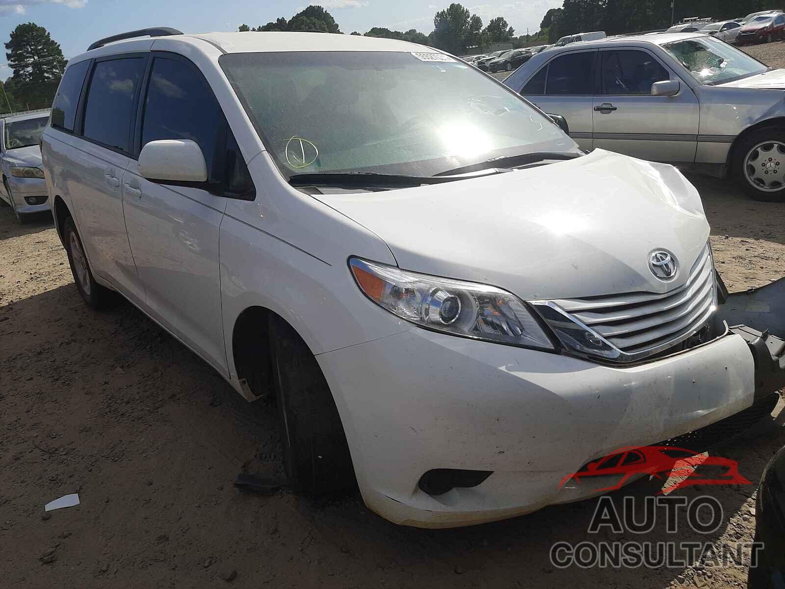 TOYOTA SIENNA 2016 - 5TDKK3DC4GS738318