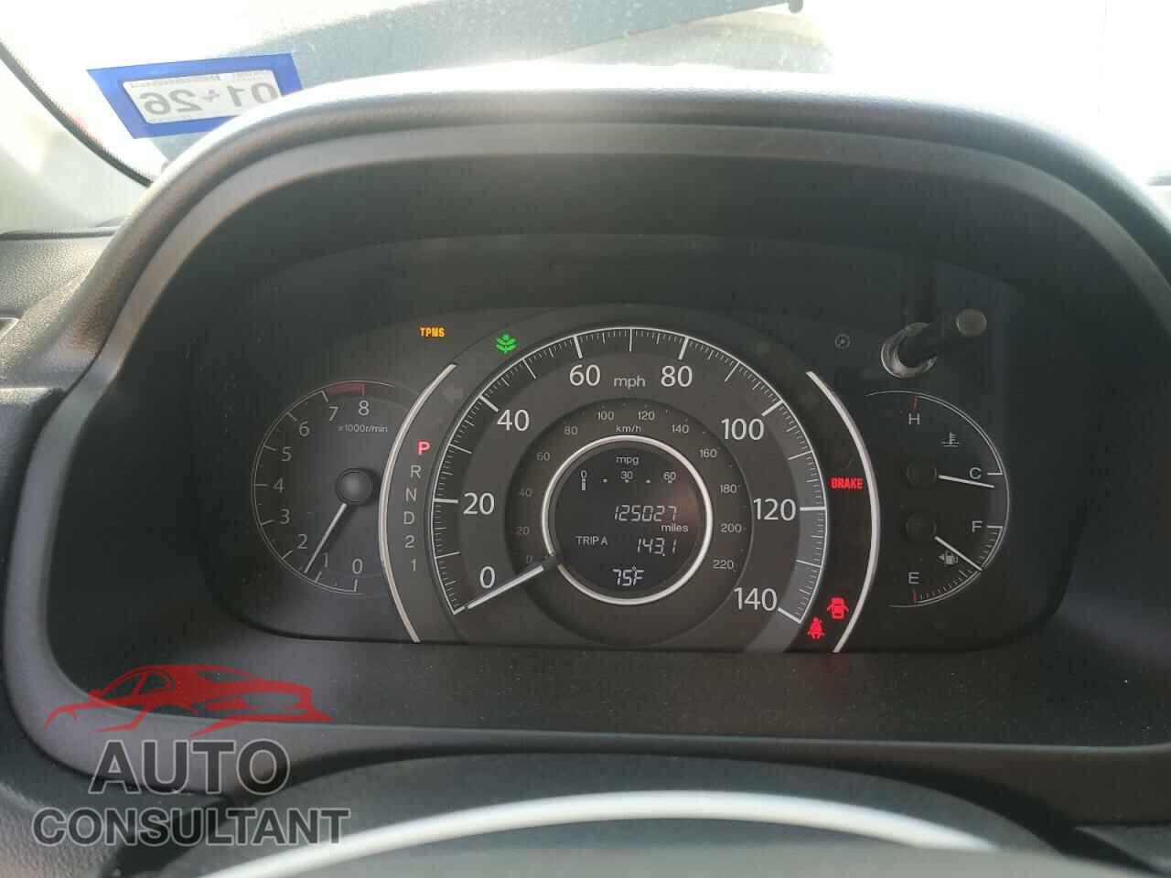 HONDA CRV 2013 - 3CZRM3H33DG707438