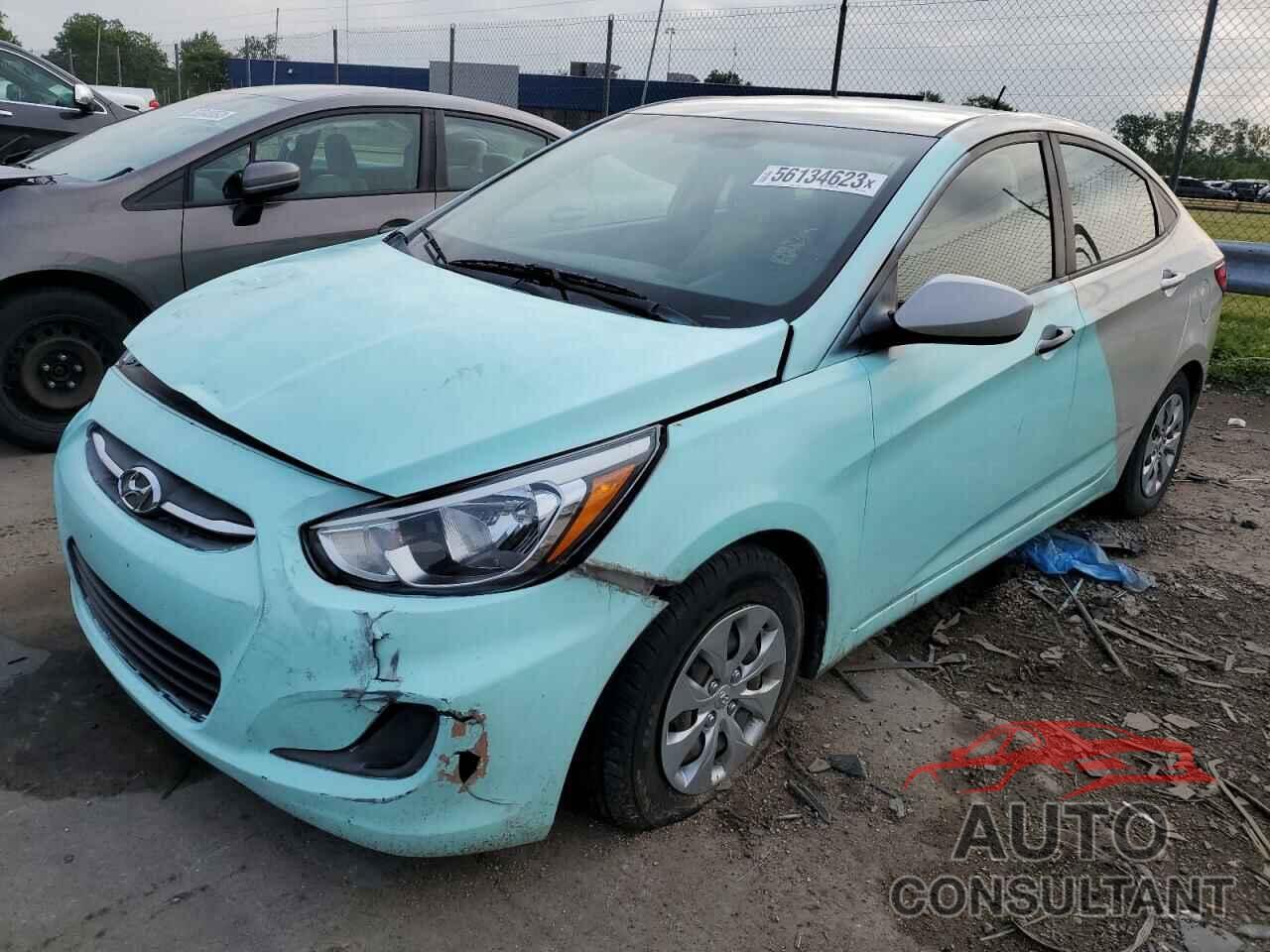 HYUNDAI ACCENT 2017 - KMHCT4AEXHU191139