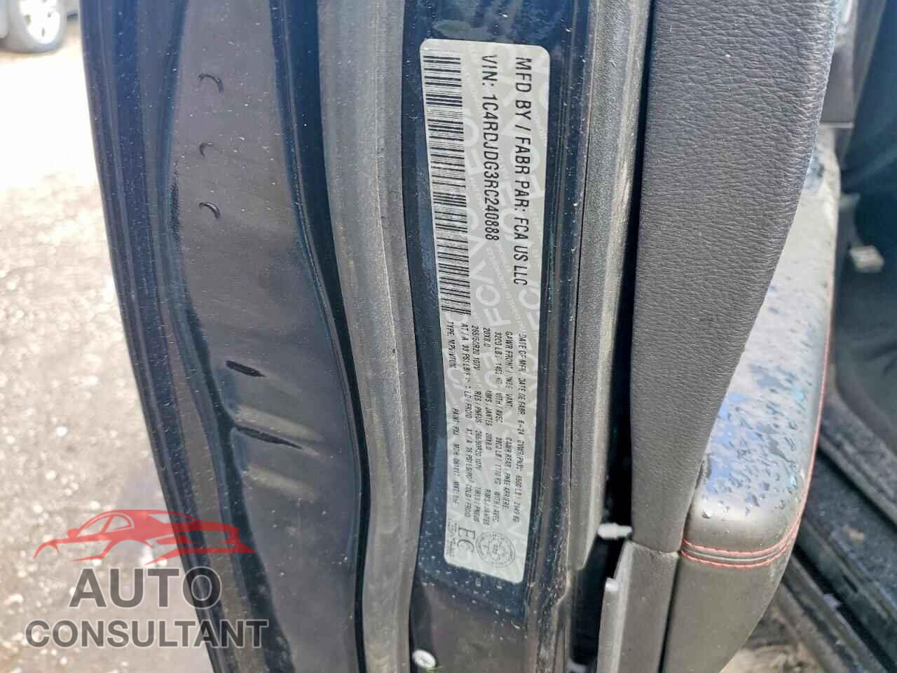 DODGE DURANGO 2024 - 1C4RDJDG3RC240888