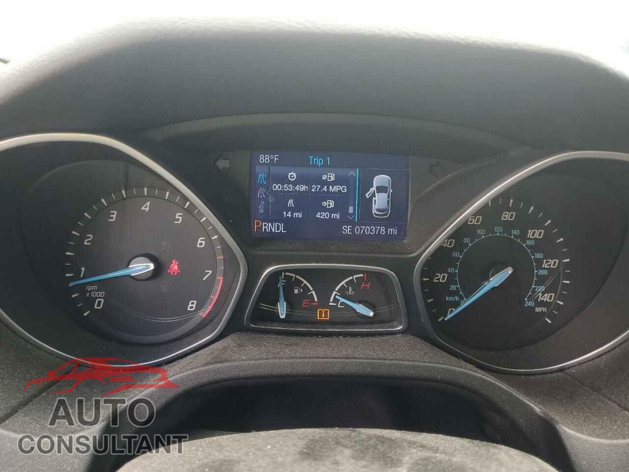 FORD FOCUS 2014 - 1FADP3F23EL202544