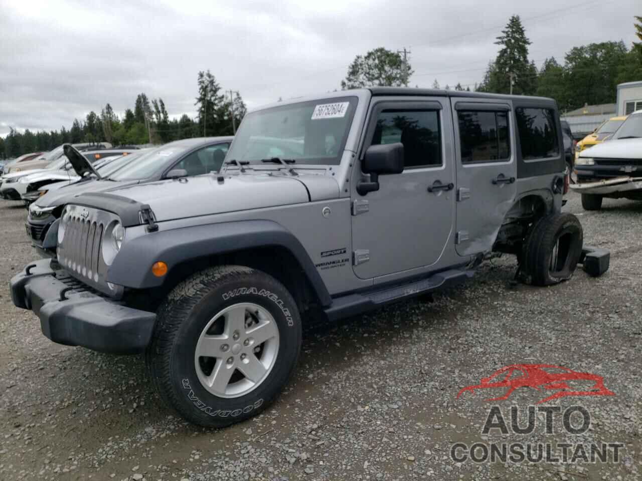 JEEP WRANGLER 2016 - 1C4BJWDG6GL304622