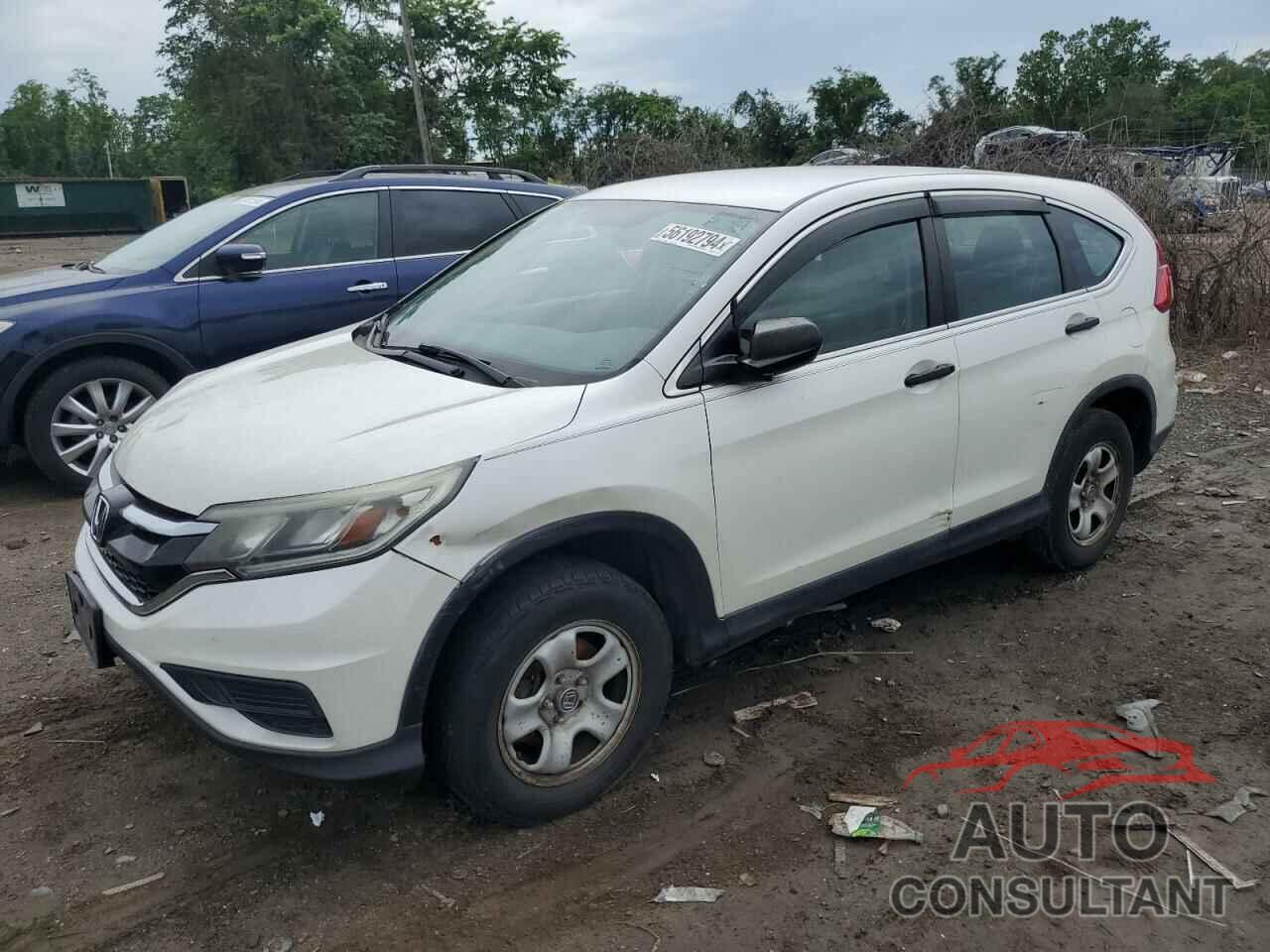 HONDA CRV 2016 - 5J6RM4H3XGL038727