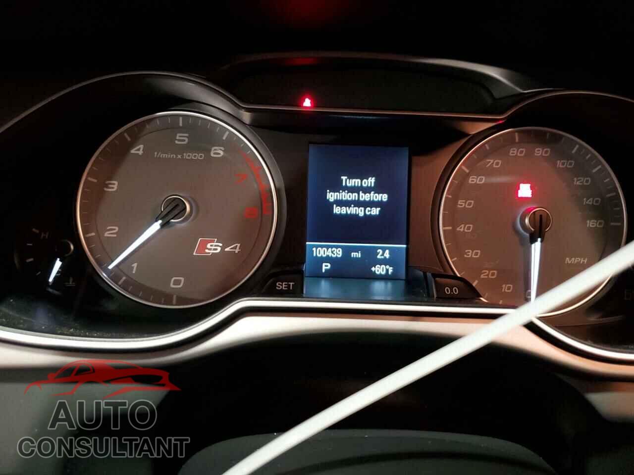 AUDI S4/RS4 2014 - WAUBGAFL9EA017499