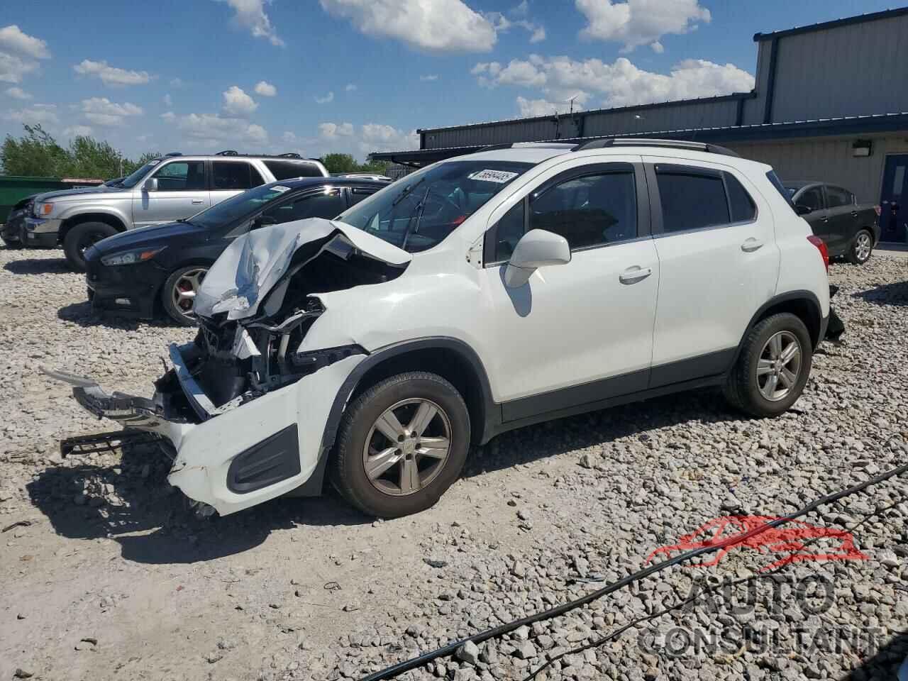 CHEVROLET TRAX 2016 - KL7CJPSB8GB643144