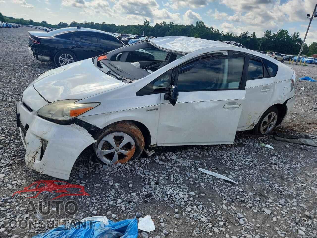 TOYOTA PRIUS 2012 - JTDKN3DU2C5500872