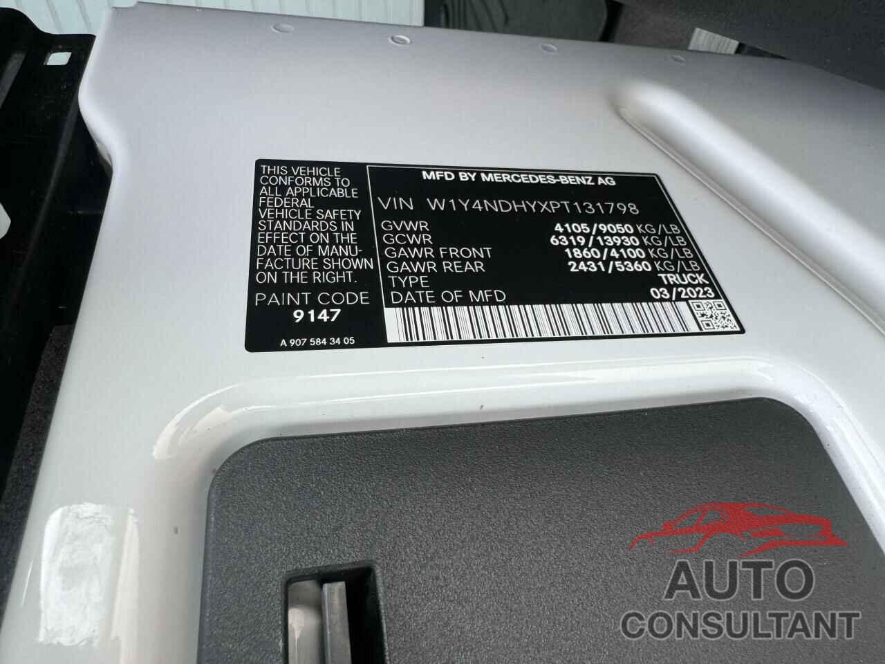MERCEDES-BENZ SPRINTER 2023 - W1Y4NDHYXPT131798