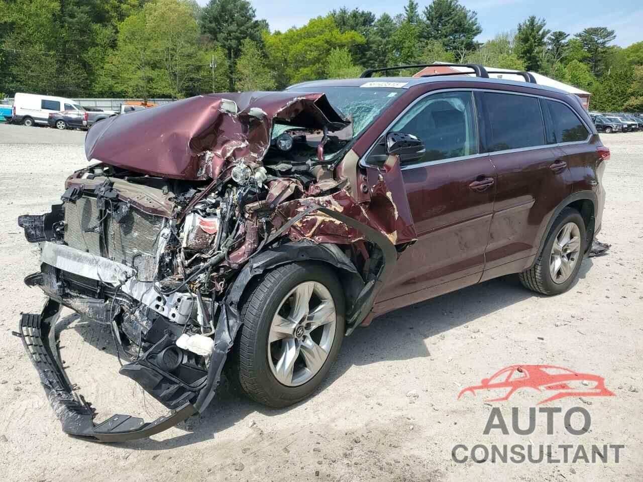 TOYOTA HIGHLANDER 2018 - 5TDDZRFH0JS811241