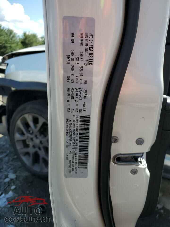 JEEP COMPASS 2019 - 3C4NJDCB6KT843245