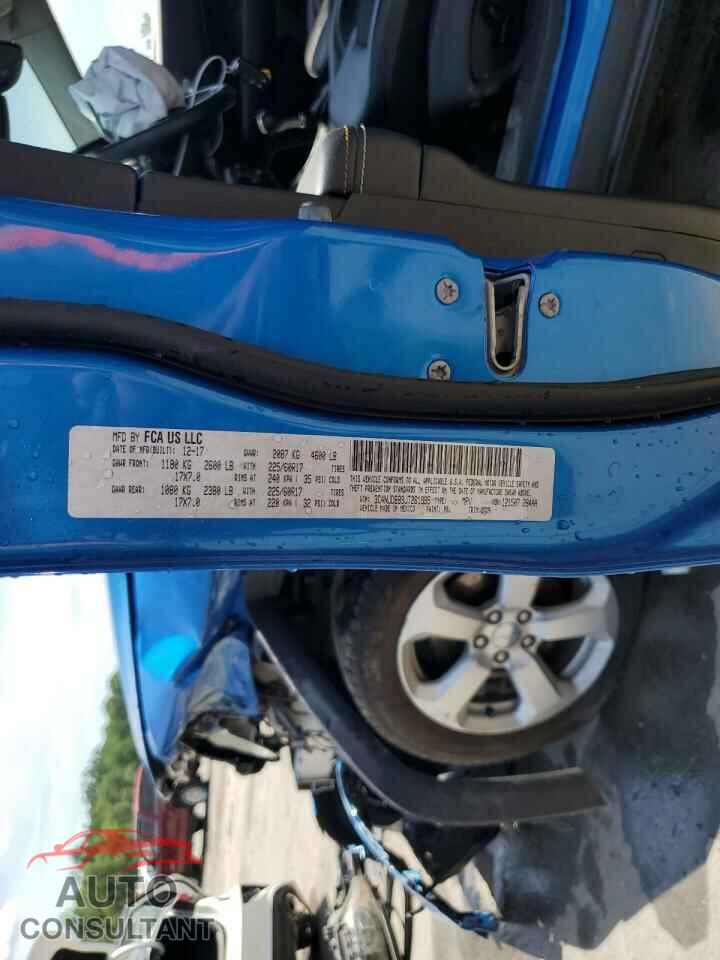 JEEP COMPASS 2018 - 3C4NJDBB9JT261995