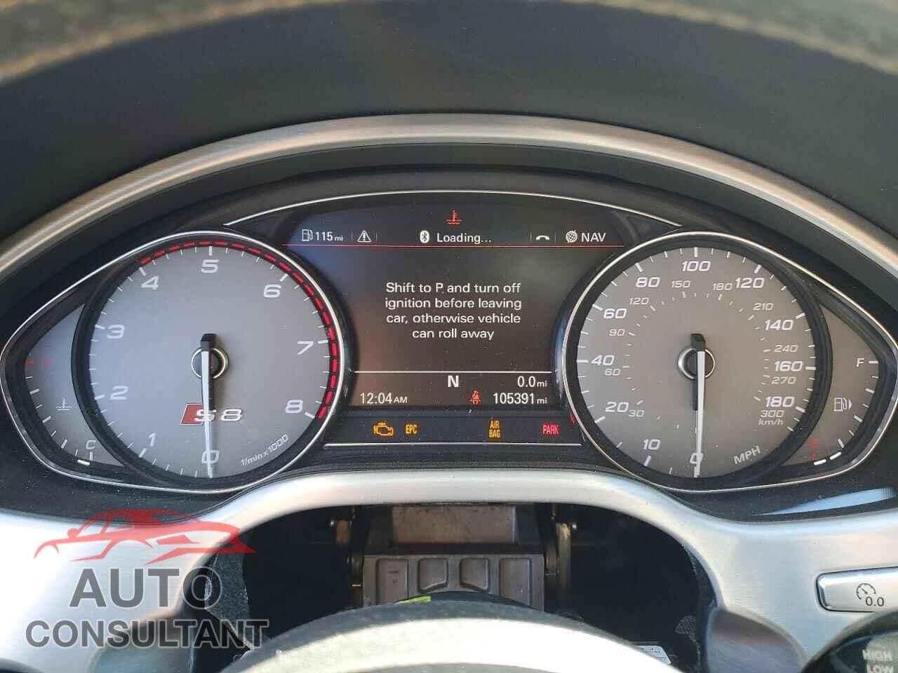 AUDI S8 2013 - WAUD2AFD5DN011383