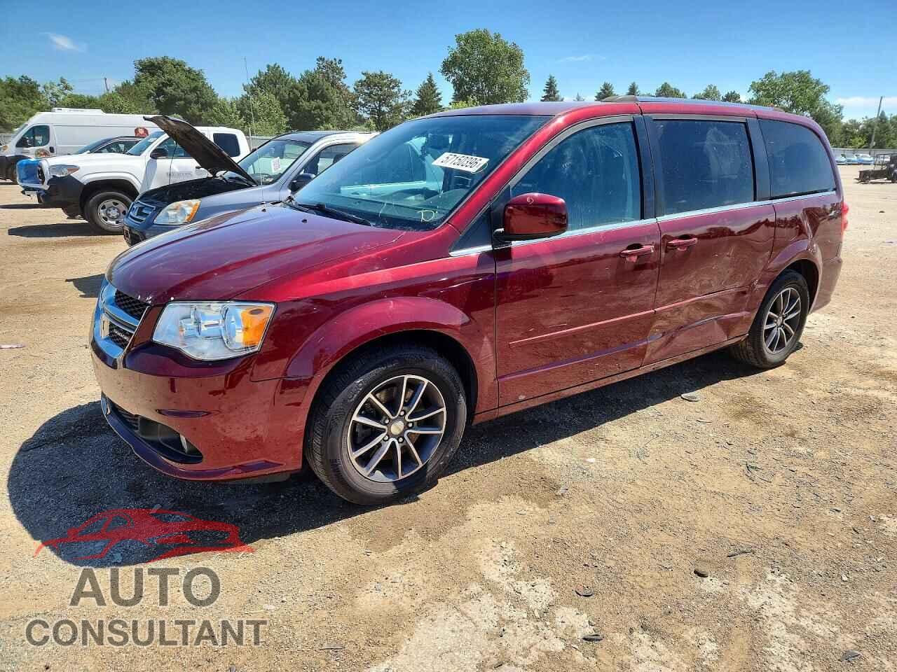 DODGE CARAVAN 2017 - 2C4RDGCG8HR666537