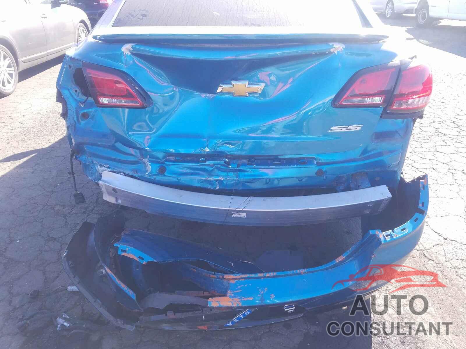 CHEVROLET ALL OTHER 2016 - 6G3F25RW2GL210796