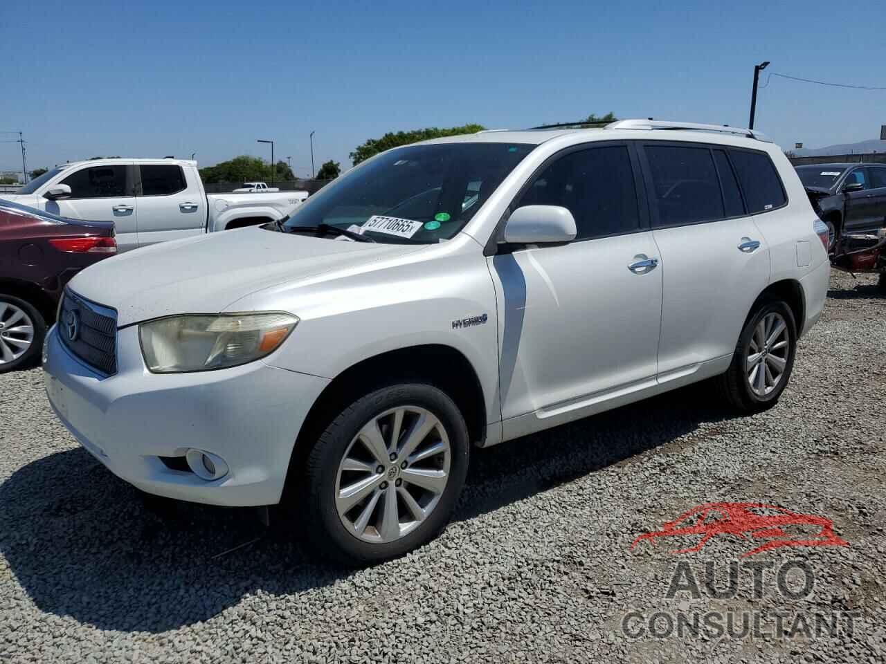 TOYOTA HIGHLANDER 2009 - JTEEW44A792031631