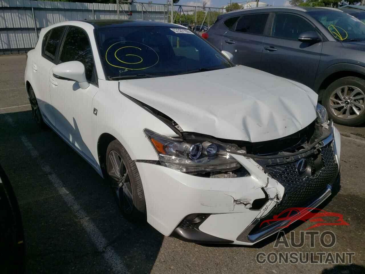 LEXUS CT 200 2016 - JTHKD5BH4G2272657