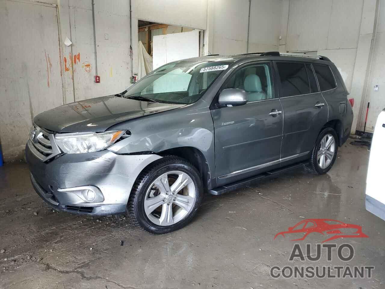 TOYOTA HIGHLANDER 2012 - 5TDDK3EHXCS116447