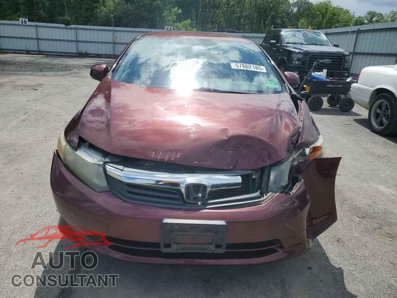 HONDA CIVIC 2012 - 19XFB2F57CE373714