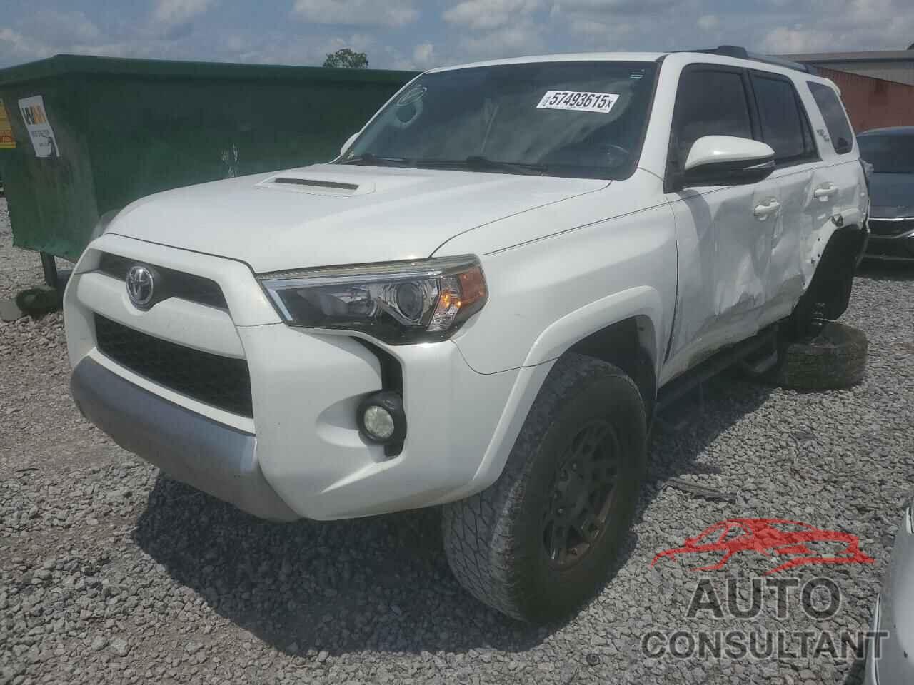 TOYOTA 4RUNNER 2017 - JTEBU5JR4H5420295