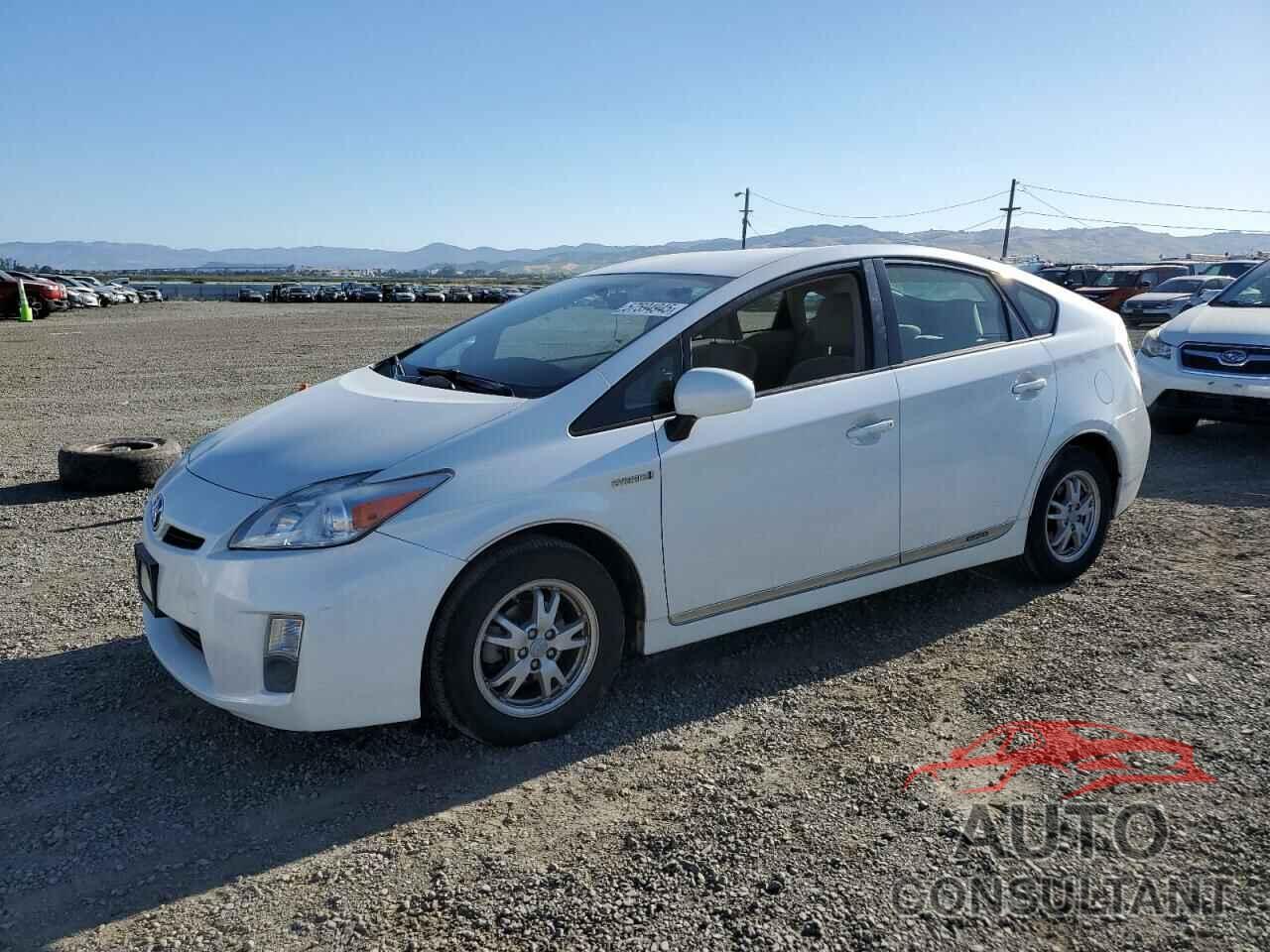 TOYOTA PRIUS 2011 - JTDKN3DU1B0261598
