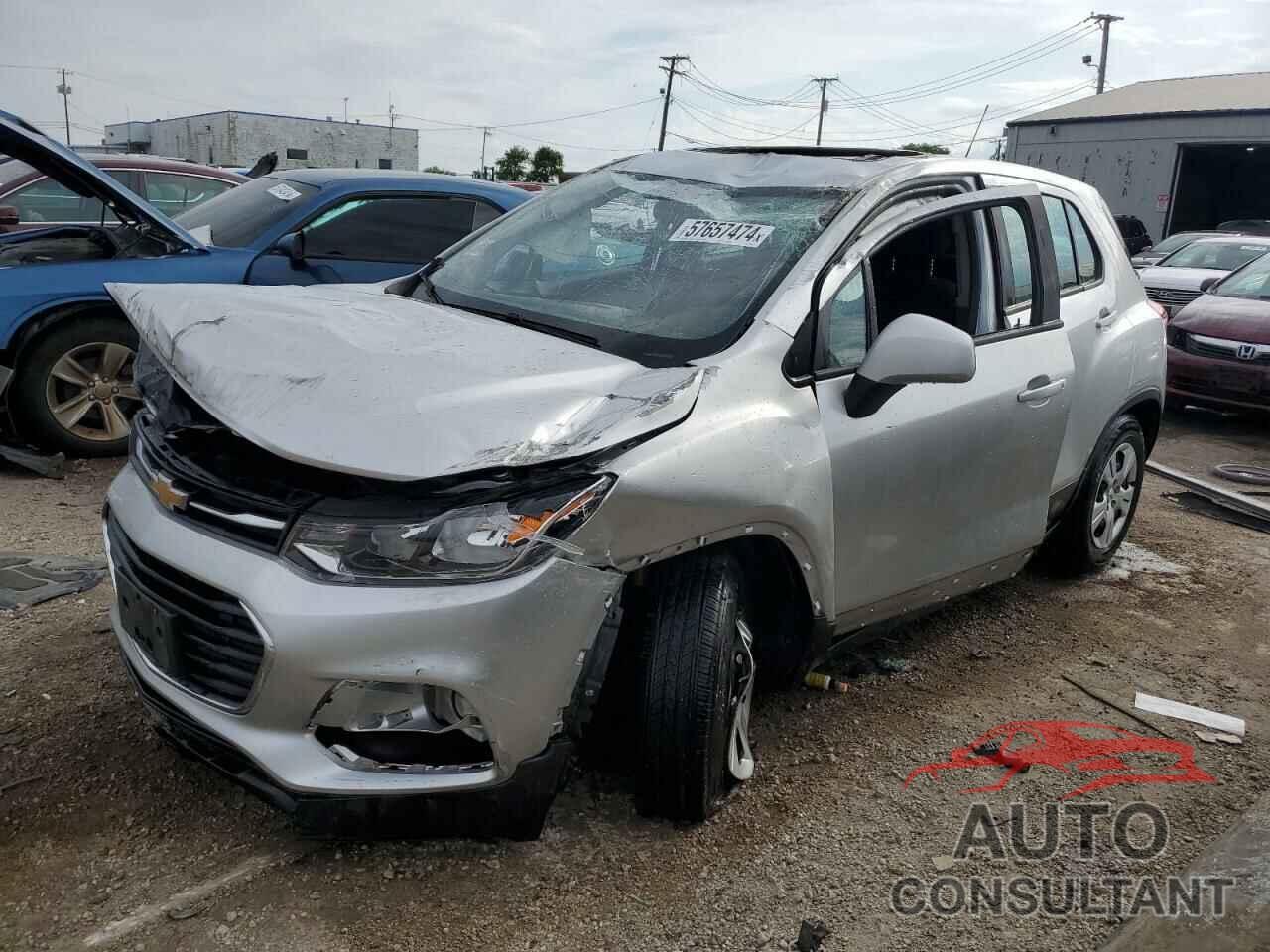 CHEVROLET TRAX 2018 - KL7CJKSB9JB721196