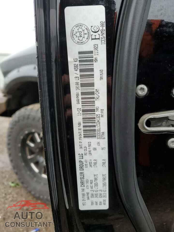 DODGE RAM 3500 2012 - 3C63D3DL1CG341325