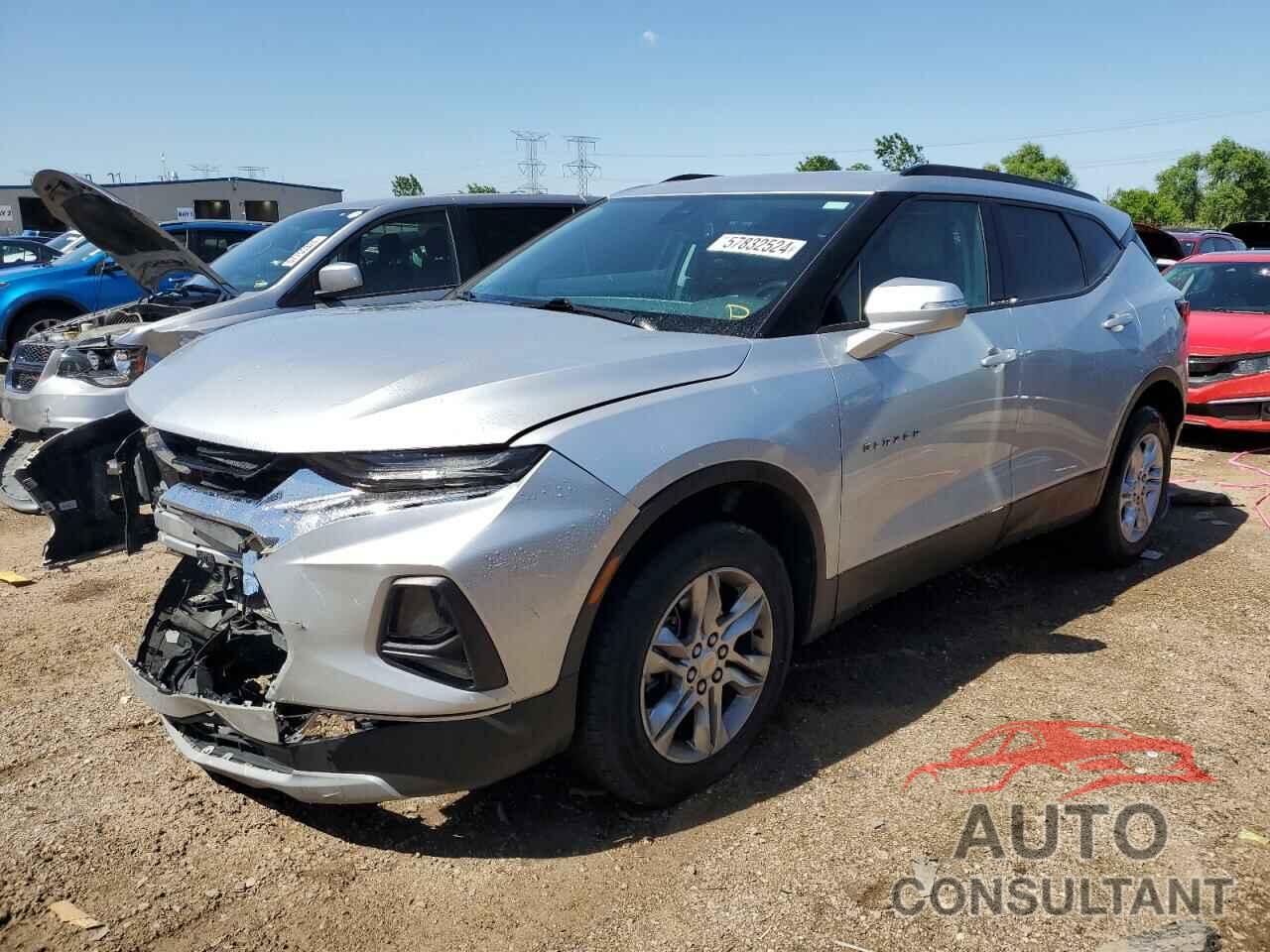 CHEVROLET BLAZER 2021 - 3GNKBDRS5MS501857