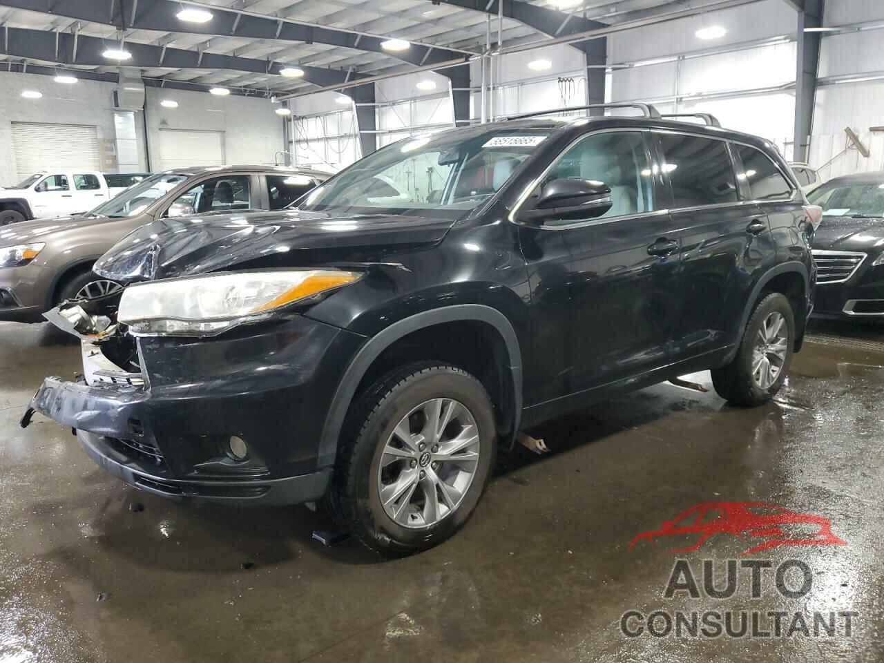 TOYOTA HIGHLANDER 2016 - 5TDBKRFH2GS308976