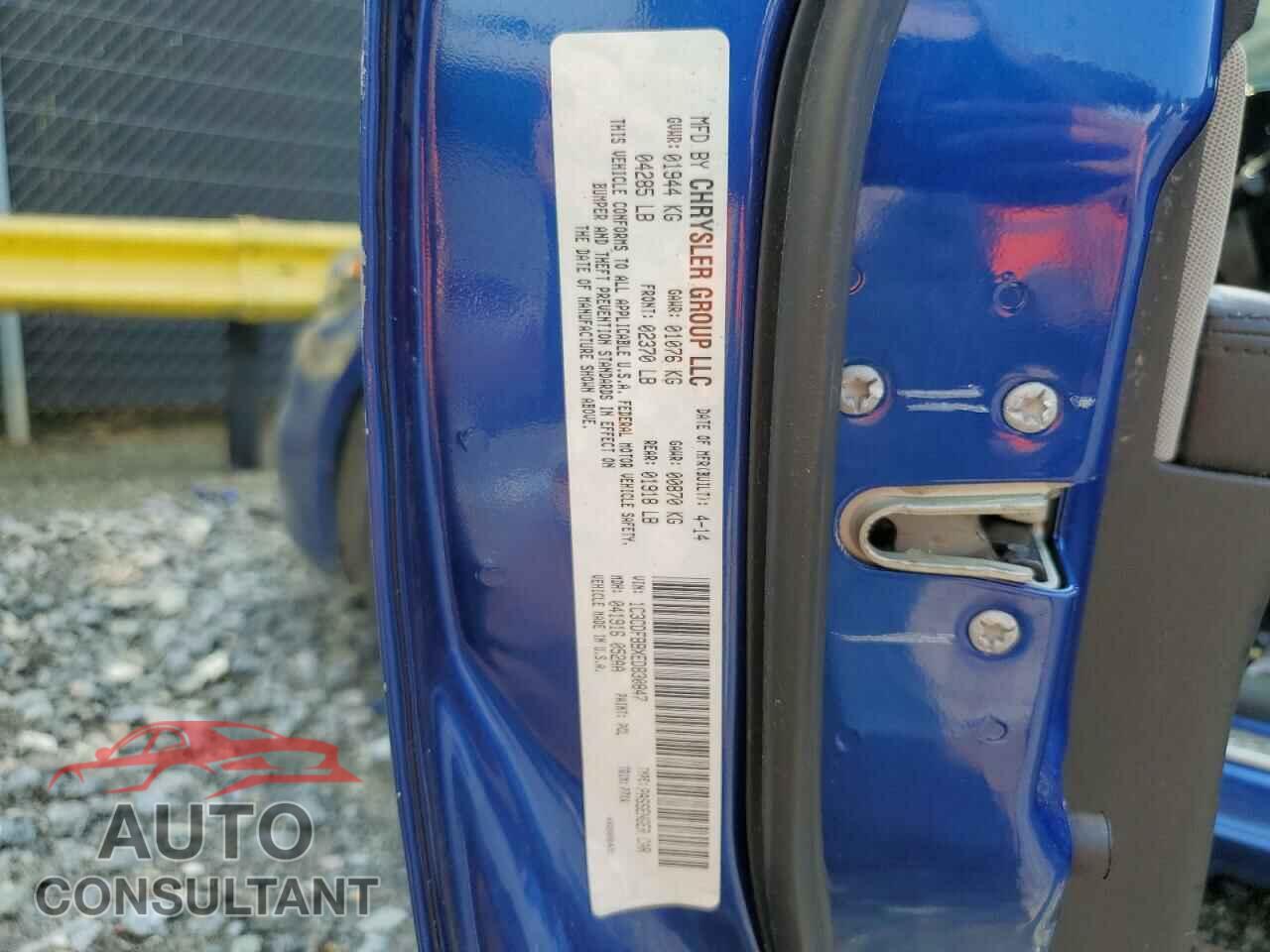 DODGE DART 2014 - 1C3CDFBBXED830847