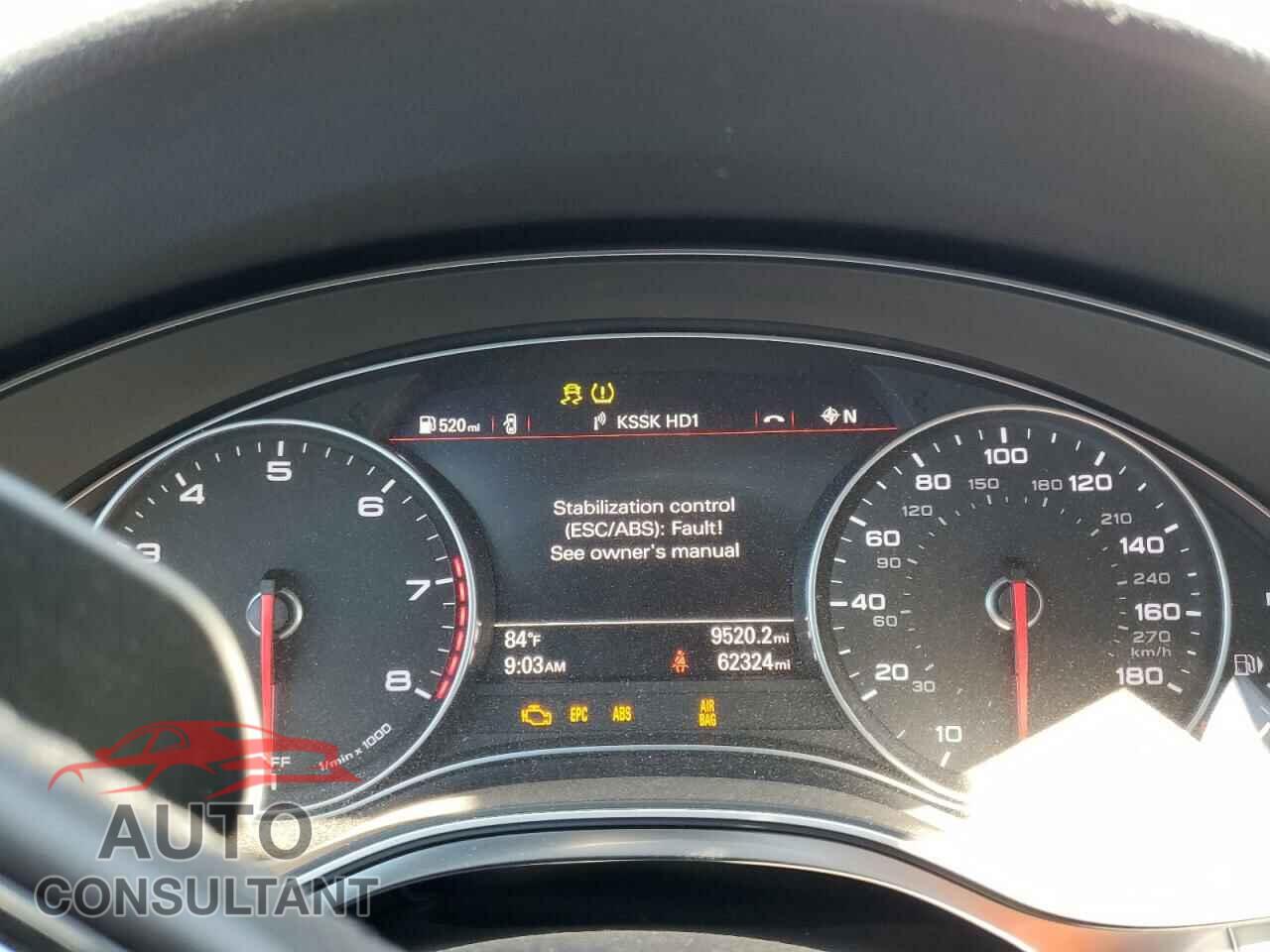 AUDI A6 2017 - WAUC8AFC3HN052053
