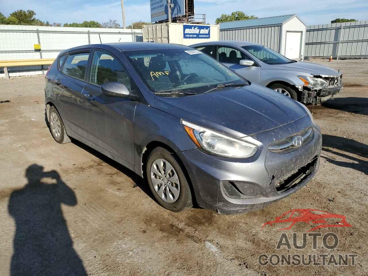 HYUNDAI ACCENT 2016 - KMHCT5AE6GU255245