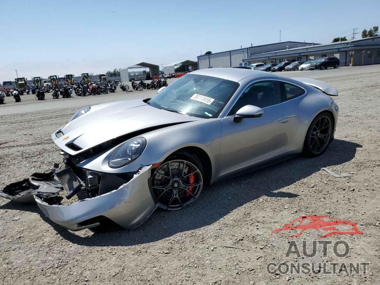 PORSCHE 911 2022 - WP0AC2A94NS270011
