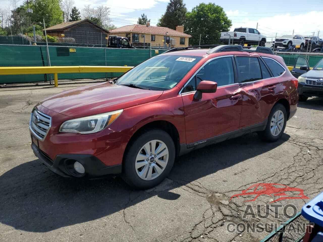SUBARU OUTBACK 2016 - 4S4BSBCC7G3330517