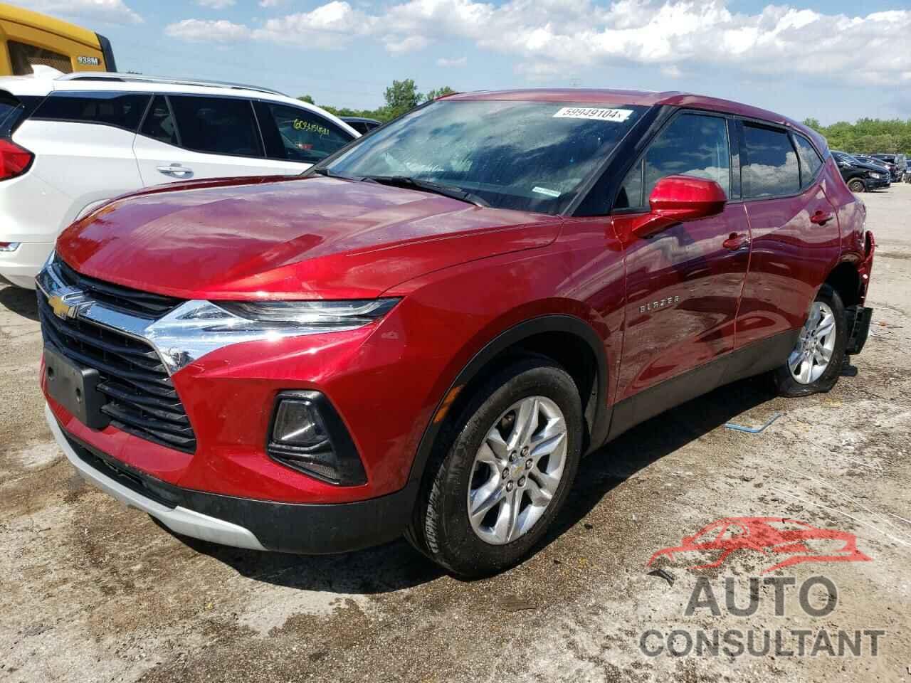 CHEVROLET BLAZER 2021 - 3GNKBBRA3MS585088