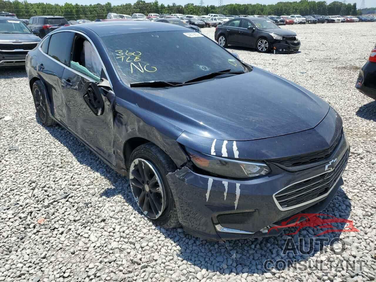 CHEVROLET MALIBU 2017 - 1G1ZE5ST5HF160941