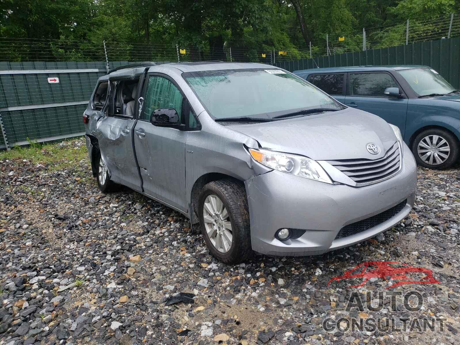 TOYOTA SIENNA 2017 - 5TDDZ3DC5HS159621