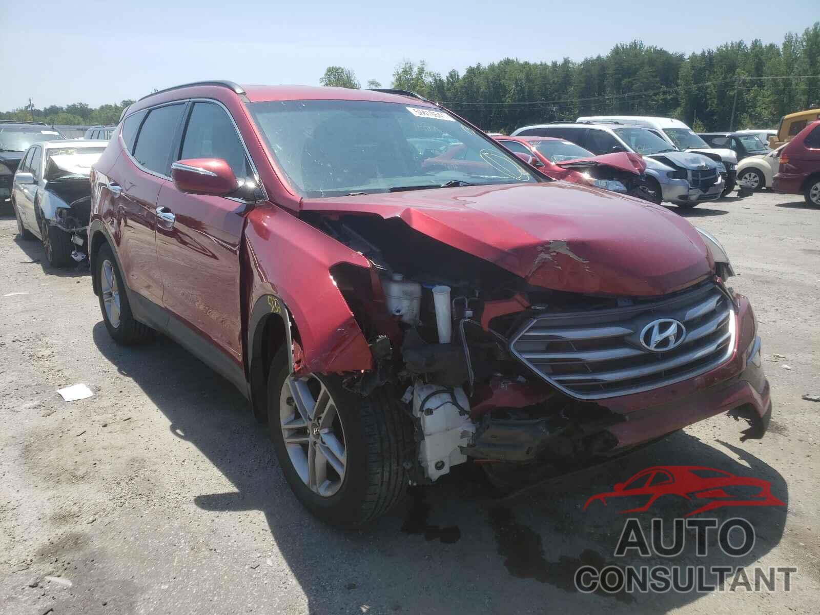 HYUNDAI SANTA FE 2018 - 5XYZUDLB7JG536097