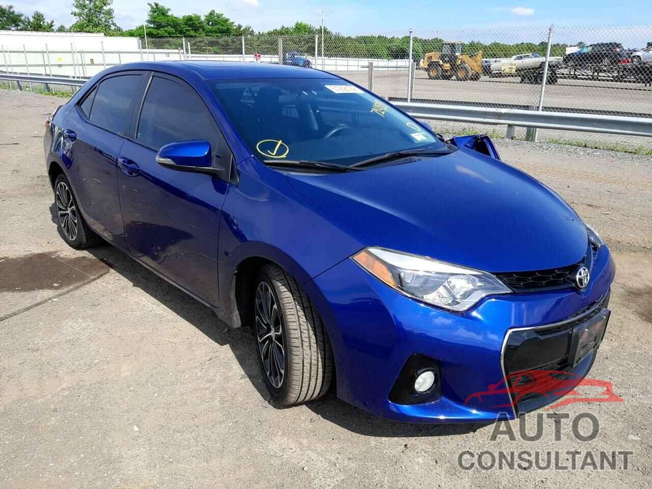TOYOTA COROLLA 2016 - 2T1BURHE8GC714539