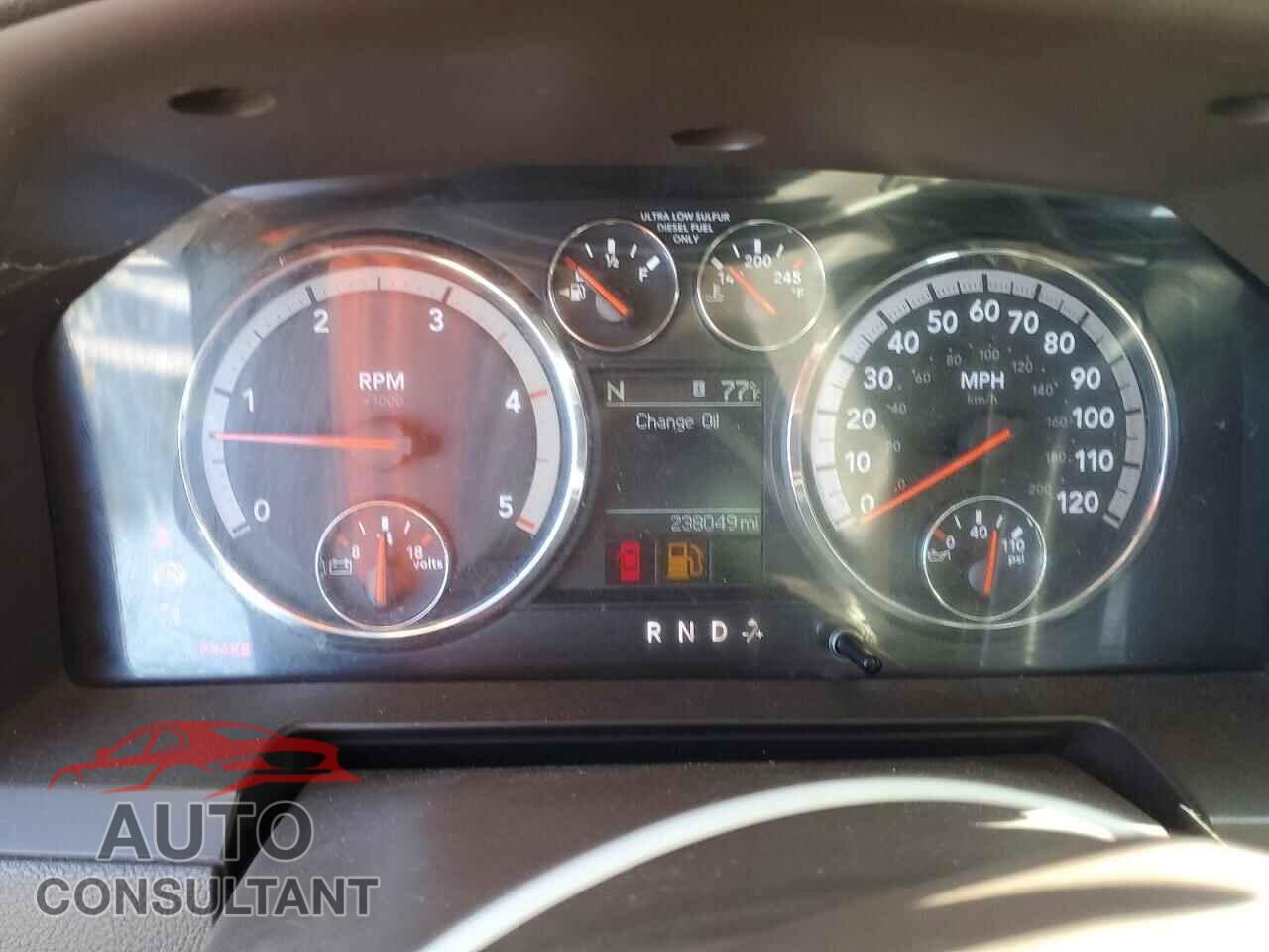 DODGE RAM 2500 2010 - 3D7UT2CLXAG167060