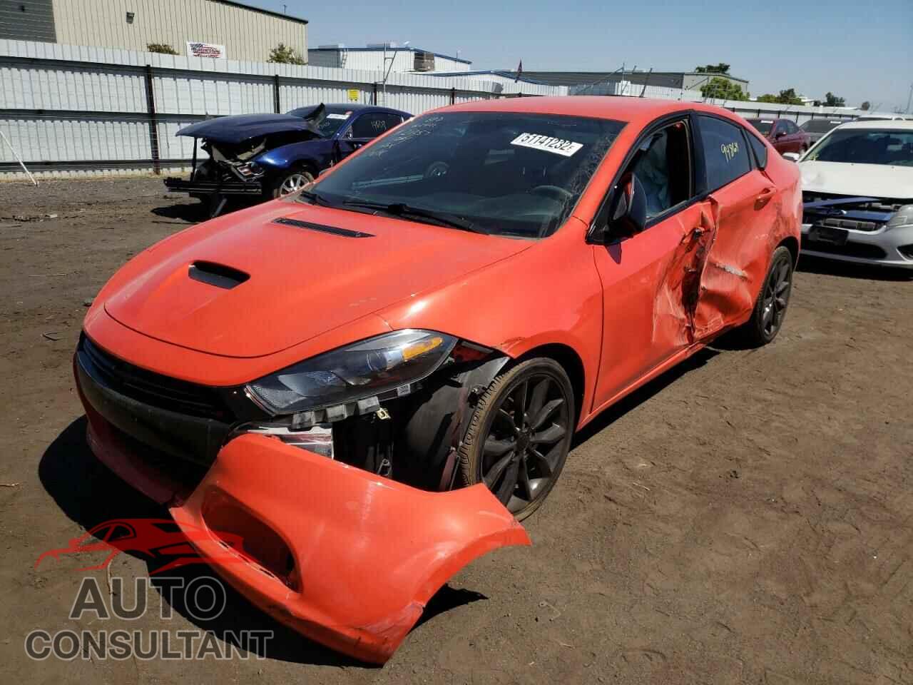 DODGE DART 2016 - 1C3CDFEB2GD750005