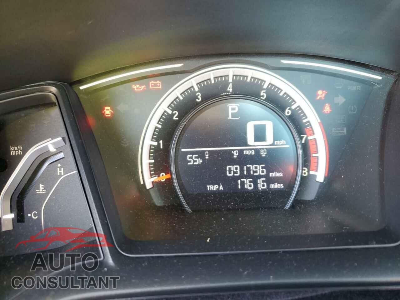 HONDA CIVIC 2017 - 19XFC2F51HE036069