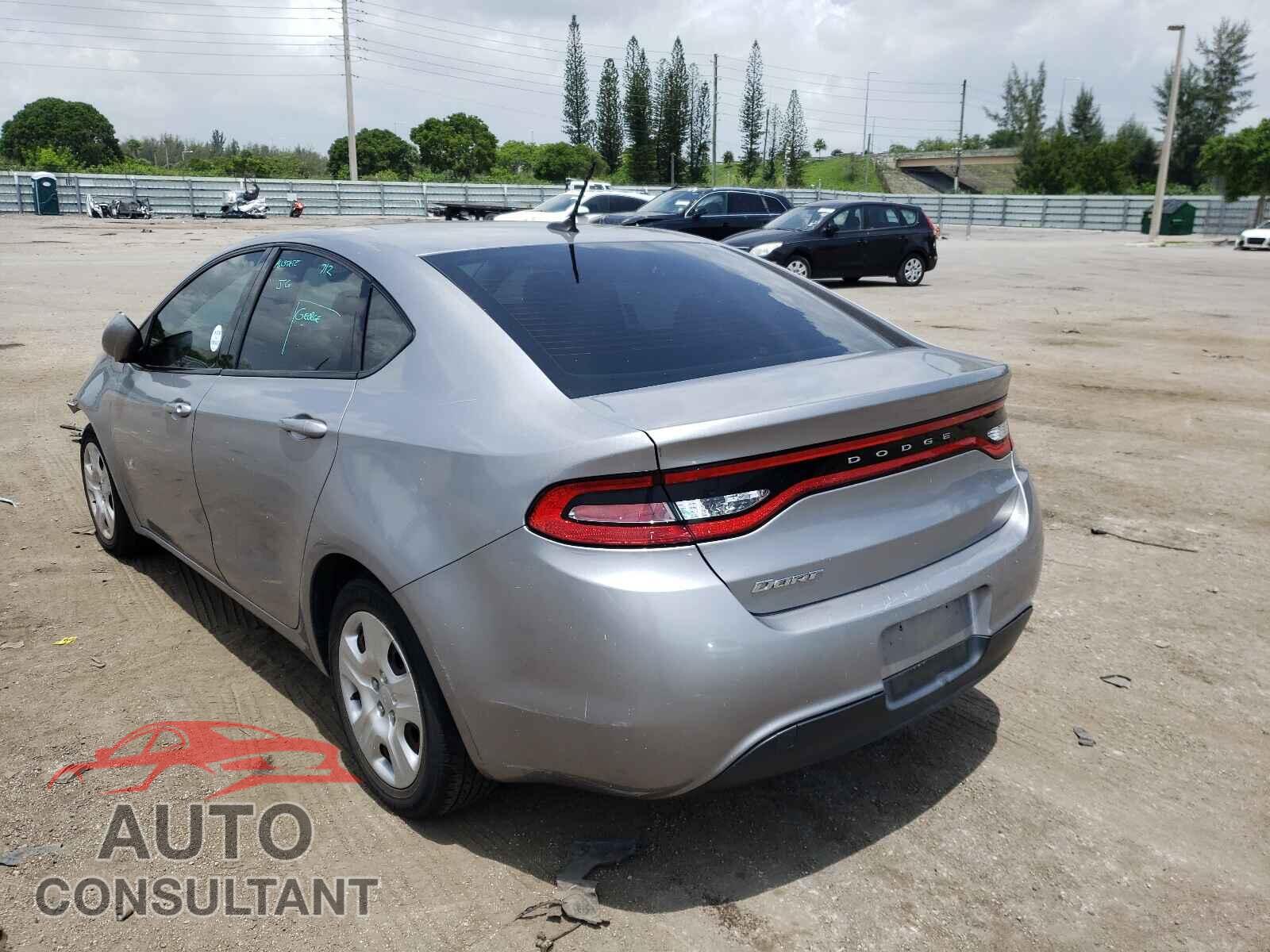 DODGE DART 2016 - 1C3CDFAA8GD531692
