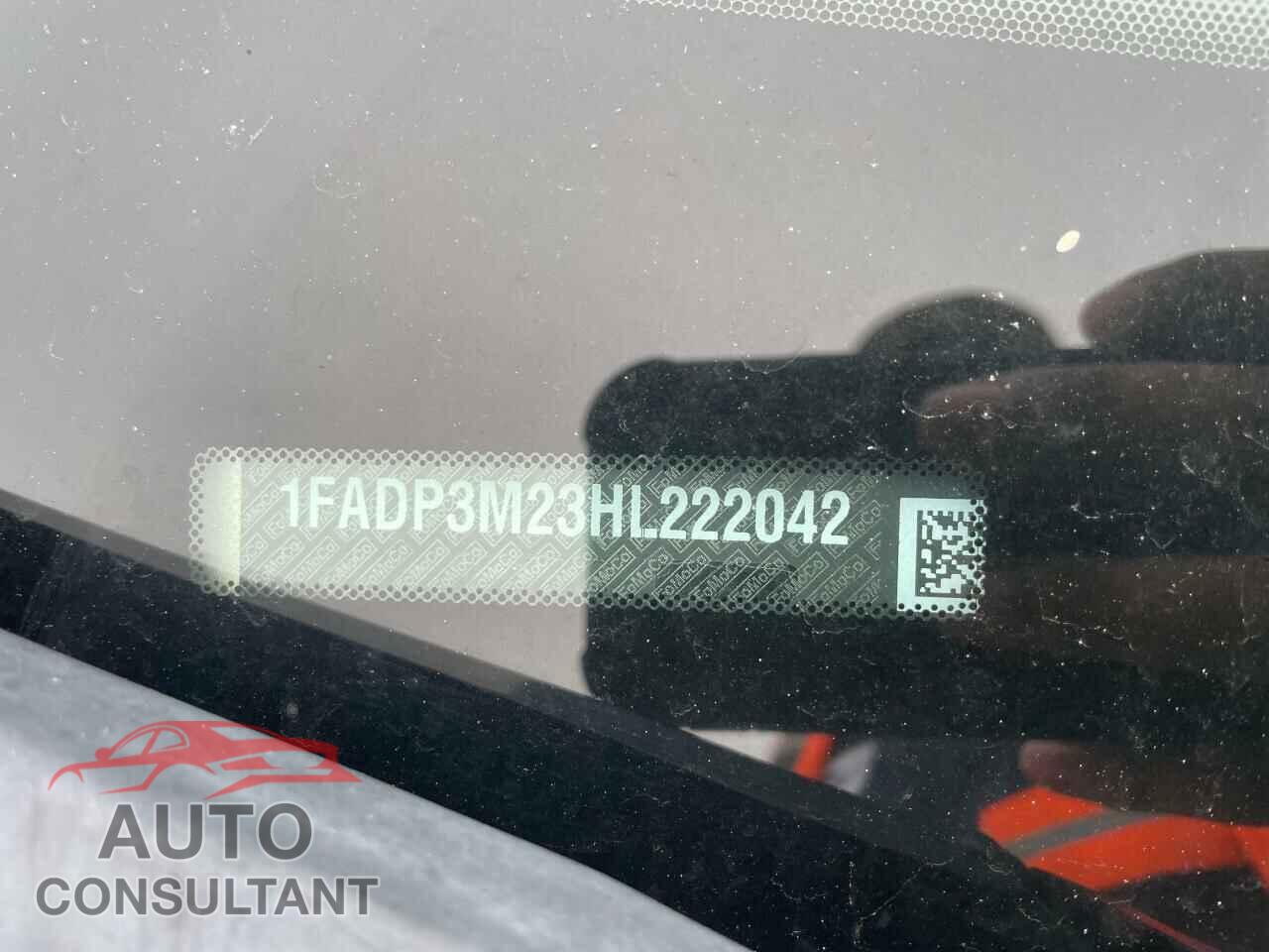FORD FOCUS 2017 - 1FADP3M23HL222042