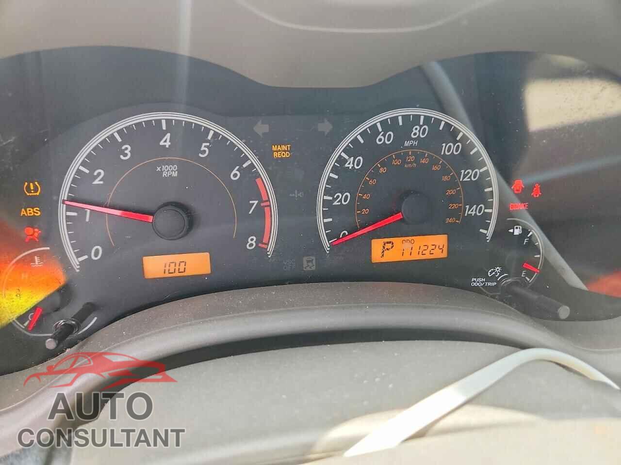 TOYOTA COROLLA 2009 - JTDBL40E599079676