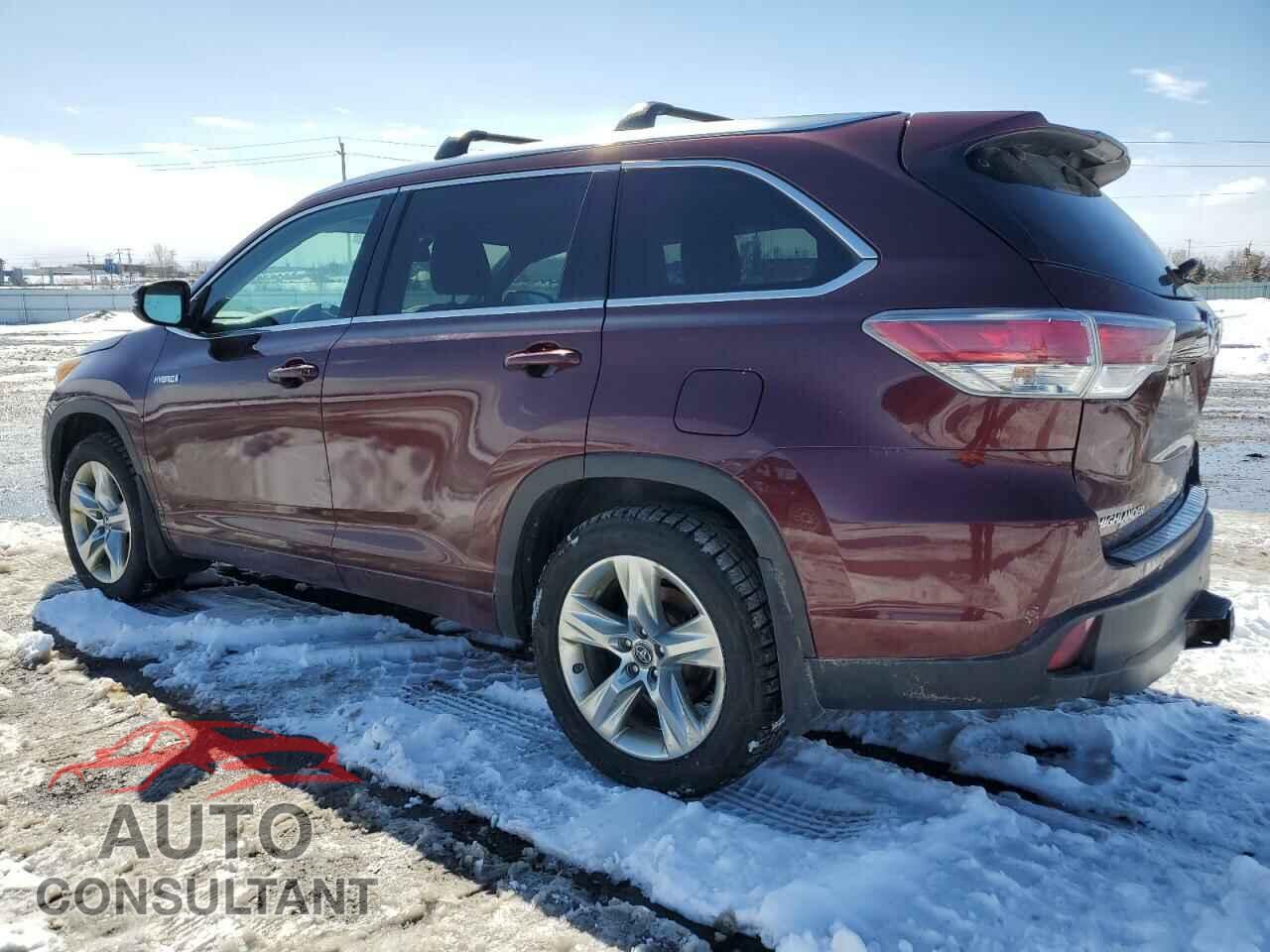 TOYOTA HIGHLANDER 2016 - 5TDDCRFH0GS018564
