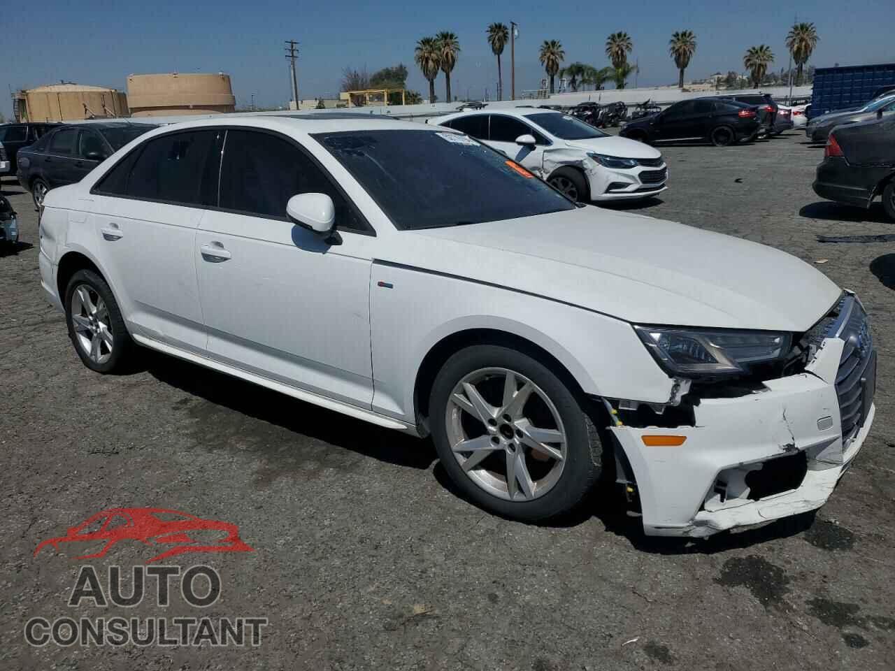 AUDI A4 2018 - WAUKMAF44JA076889
