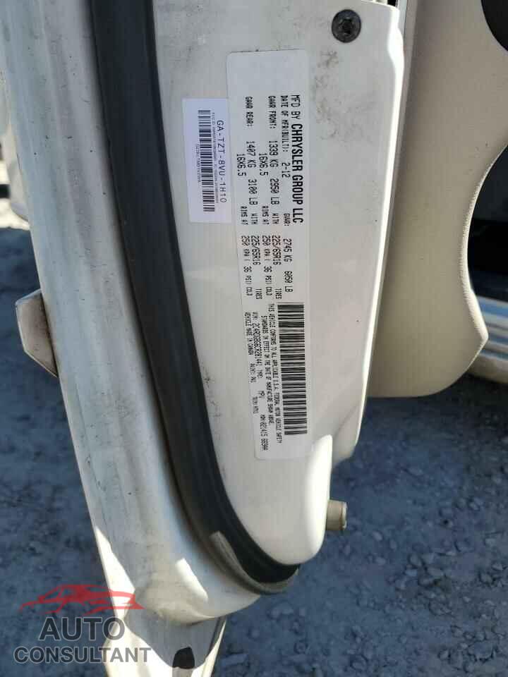 DODGE CARAVAN 2012 - 2C4RDGBG6CR281441