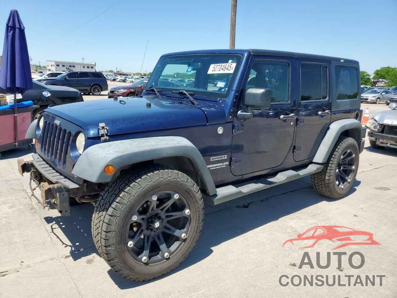 JEEP WRANGLER 2013 - 1C4HJWDG2DL620654