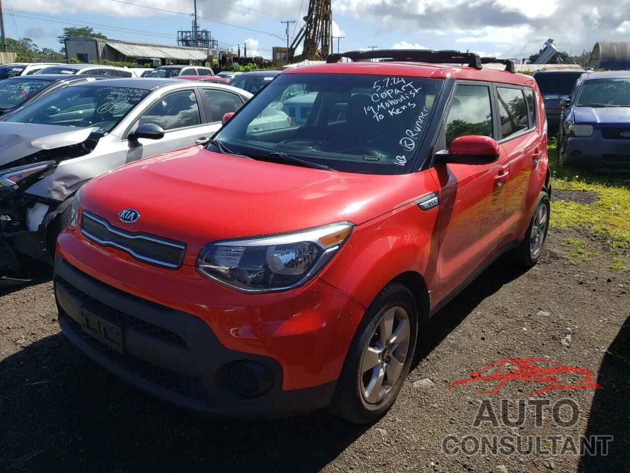 KIA SOUL 2019 - KNDJN2A20K7639376