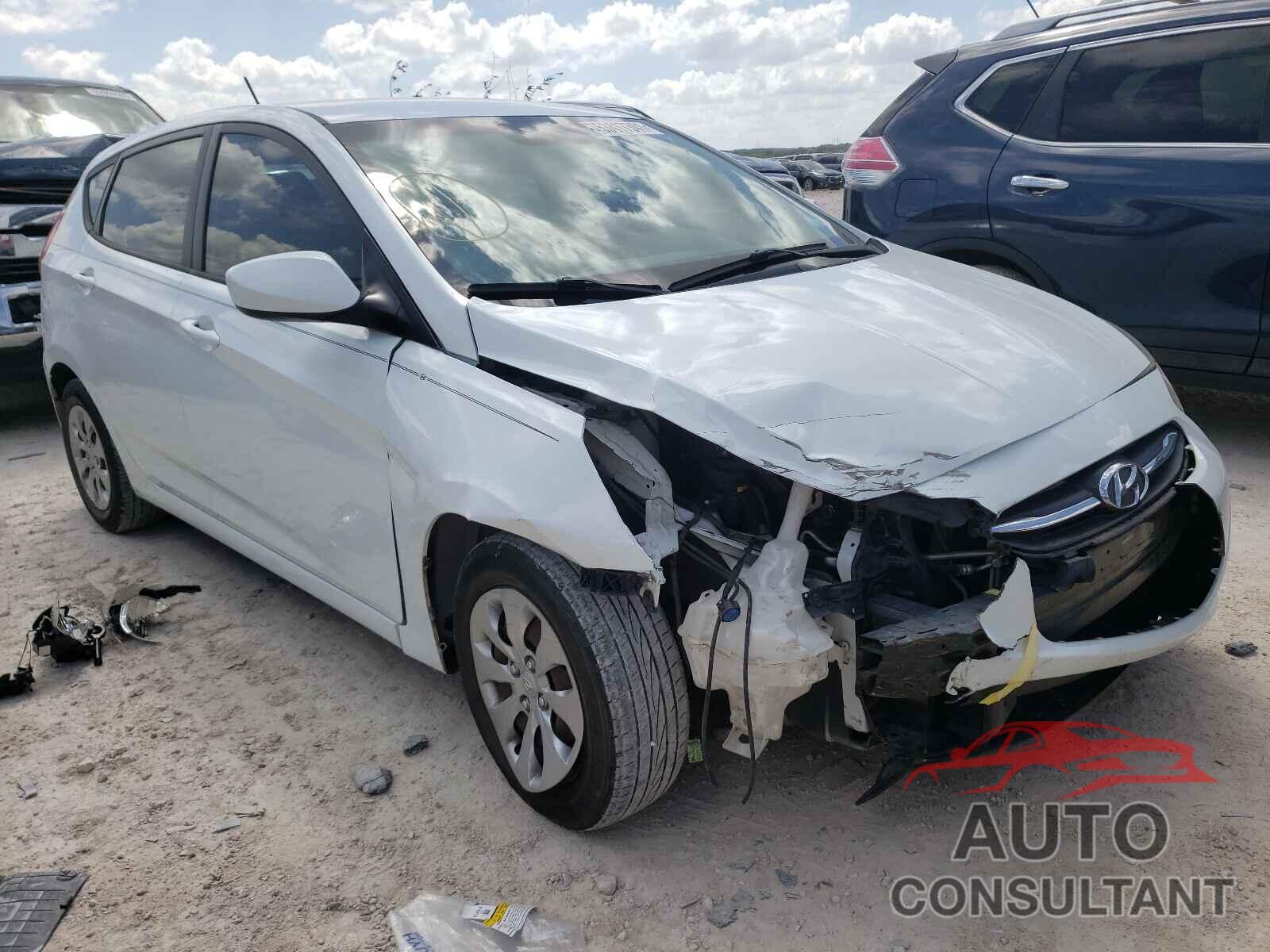 HYUNDAI ACCENT 2016 - KMHCT5AE1GU252494